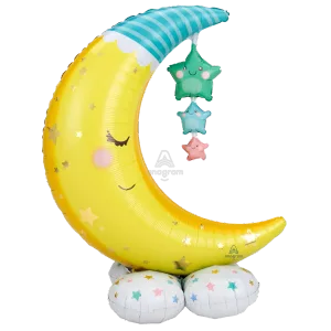 MOON & STARS AIRLOONZ LARGE