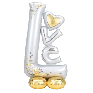L-O-V-E WEDDING AIRLOONZ LARGE