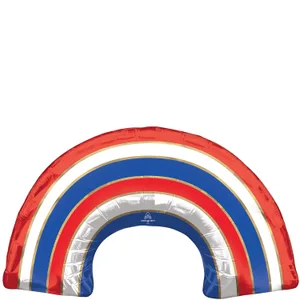PEACE LOVE UNITY RAINBOW SUPER SHAPE