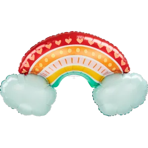 RETRO RAINBOW SUPER SHAPE