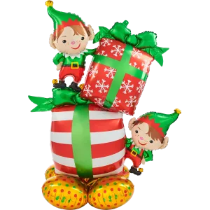 CHRISTMAS ELVES AIRLOONZ LARGE