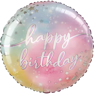 28" LUMINOUS BIRTHDAY JUMBO HX