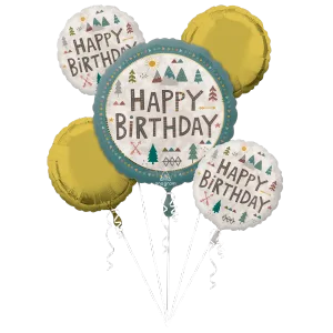WILDERNESS BIRTHDAY BOUQUET OF BALLOONS