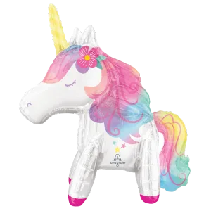 ENCHANTED UNICORN CONSUMER INFLATED MULTI-BALLOON
