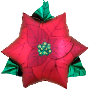 SATIN INFUSED POINSETTIA SUPER SHAPE