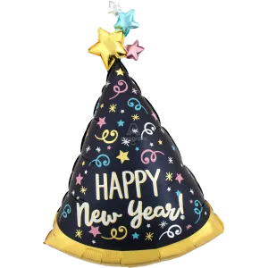 CONFETTI SATIN NEW YEAR SUPER SHAPE