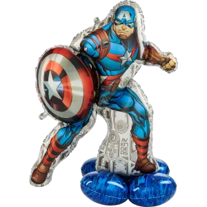 MARVEL AVENGERS CAPTAIN AMERICA AIRLOONZ LARGE