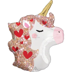 18" UNICORN SPARKLES SHAPE
