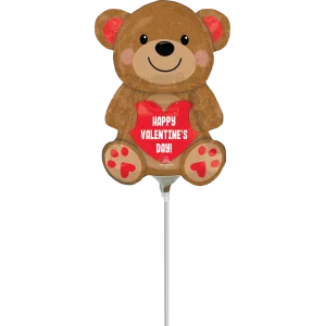 HAPPY VALENTINE'S DAY CUDDLY BEAR MINI SHAPE