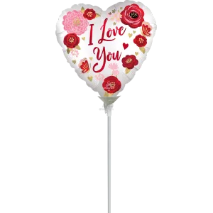 SATIN LOVE YOU FLOWERS MINI