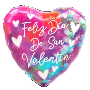 18" TIE-DYE SPANISH VALENTINE HX