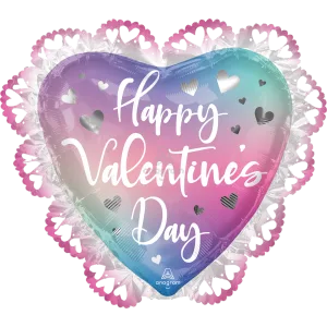 HAPPY VALENTINE'S DAY FILTERED OMBRE INTRICATES