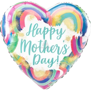 HAPPY MOTHER'S DAY PAINTED RAINBOWS JUMBO HX