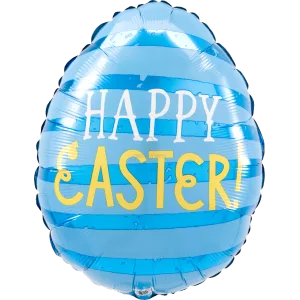 18" FUNNY BUNNY EGG SHAPE