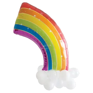 RAINBOW LATEX ACCENTED SUPER SHAPE