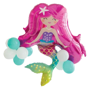 MERMAID LATEX ACCENTED SUPER SHAPE