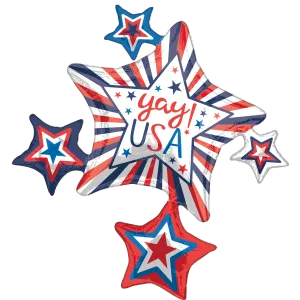 YAY! USA STAR CLUSTER SUPER SHAPE