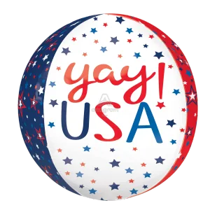 15" YAY! USA ORBZ