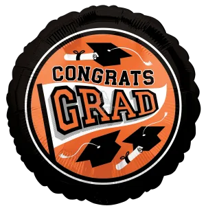 18" ORANGE SCHOOL COLORS BE TRUE TO YOUR SCHOOL HX