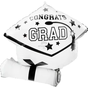 WHITE SCHOOL COLORS BE TRUE TO YOUR SCHOOL SUPER SHAPE