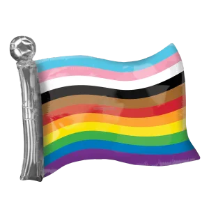 LGBTQ RAINBOW FLAG SUPER SHAPE