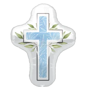 MY FIRST COMMUNION BLUE SUPER SHAPE