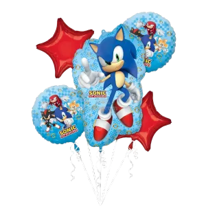 SONIC THE HEDGEHOG 2 BOUQUET OF BALLOONS