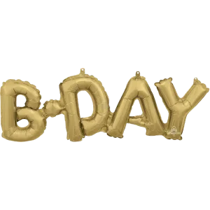 BDAY WHITE GOLD BLOCK PHRASE  