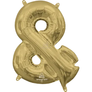 16" SYMBOL & WHITE GOLD 