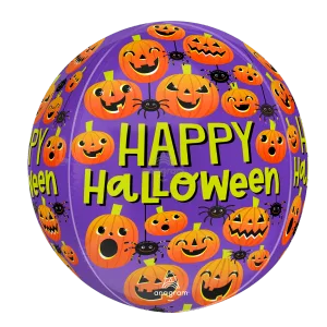 HALLOWEEN SPIDERS & PUMPKINS ORBZ