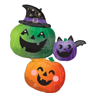 FUN & SPOOKY PUMPKIN STACKER LARGE SHAPE