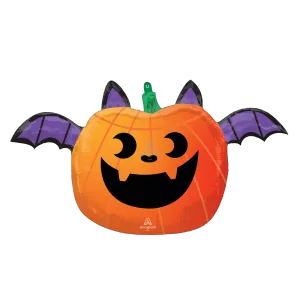 FUN & SPOOKY PUMPKIN BAT SHAPE