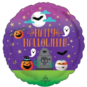 18" FUN & SPOOKY HALLOWEEN HX