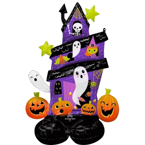 HALLOWEEN HAUNTED HOUSE AIRLOONZ LARGE