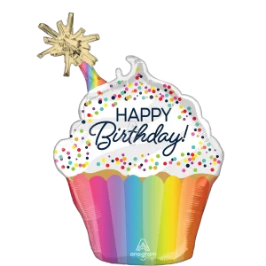 CONFETTI SPRINKLE BIRTHDAY SUPER SHAPE