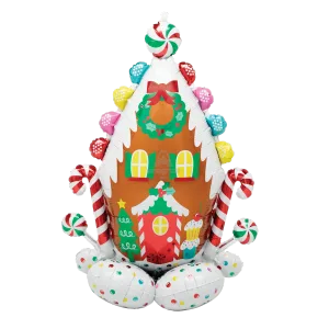 GINGERBREAD HOUSE AIRLOONZ LARGE