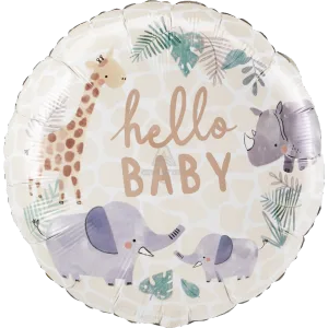 18" SOFT JUNGLE BABY SATIN HX