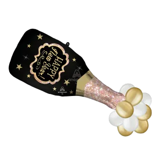 NEW YEAR BUBBLY LATEX ACCENTED SUPER SHAPE