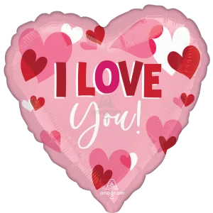 I LOVE YOU PLAYFUL HEARTS JUMBO HX