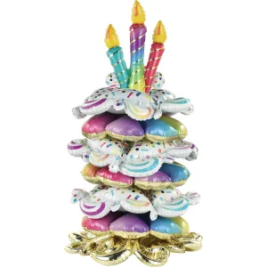 BIRTHDAY CAKE STACKER LARGE SHAPE