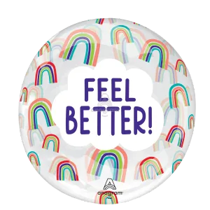 18" FEEL BETTER RAINBOWS CLEARZ