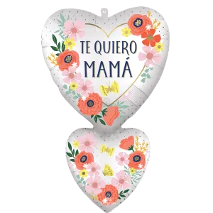 SATIN TE QUIERO MAMA BLOOMS SUPER SHAPE