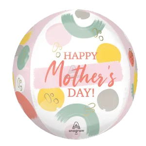 15" HAPPY MOTHER'S DAY SKETCHED IMPRESSIONS ORBZ