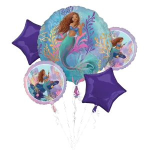 LITTLE MERMAID LIVE ACTION BOUQUET OF BALLOONS