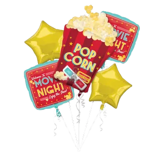 MOVIE NIGHT BOUQUET OF BALLOONS