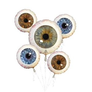 CREEPY EYEBALLS BOUQUET OF BALLOONS
