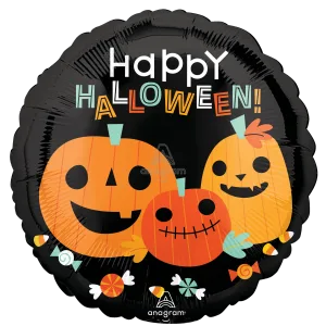 18" CLASSIC HALLOWEEN PUMPKINS HX