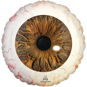 18" CREEPY BROWN & BLUE EYEBALLS HX