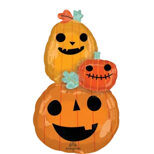 CLASSIC HALLOWEEN PUMPKIN GARLAND MULTI-BALLOON