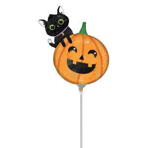 HALLOWEEN CAT & PUMPKIN MINI SHAPE